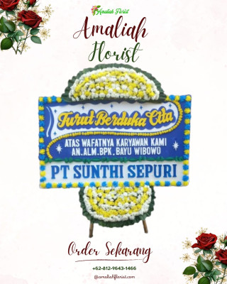 Papan Bunga Duka di Langko