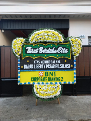 Papan Bunga Duka di Langko