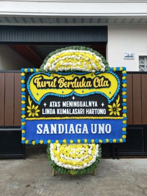 Papan Bunga Duka di Langko