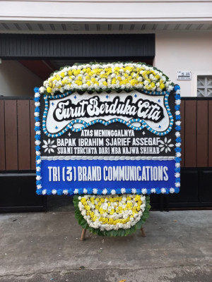 Papan Bunga Duka di Langko